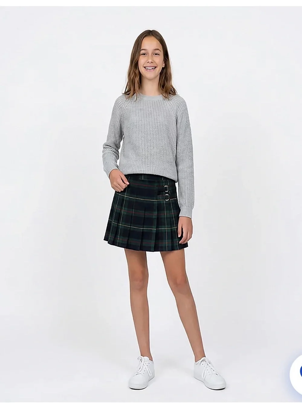 French Toast Plaid Kilt Scooter Skirt Girls 16 Women’s XXS XS Preppy Academia